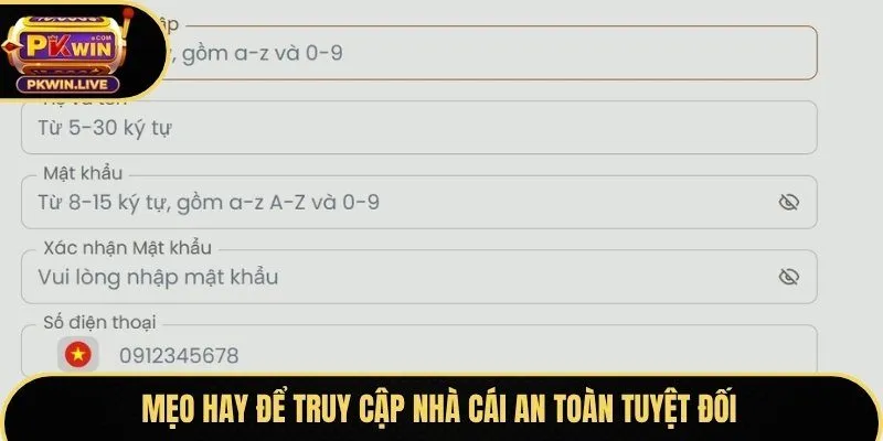 Mẹo hay để truy cập nhà cái an toàn tuyệt đối